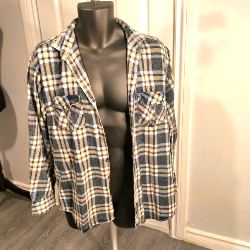 Superdry  plaid button down